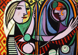Mujer espejo. Picasso