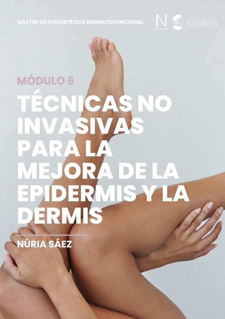 Portada módulo técnicas no invasivas máster fisioestética dermatofuncional