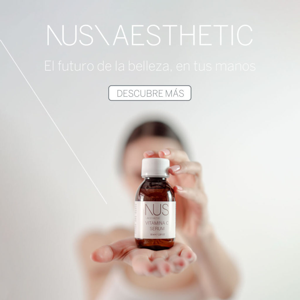 Banner Nus Aesthetic. Productos en dermoestética