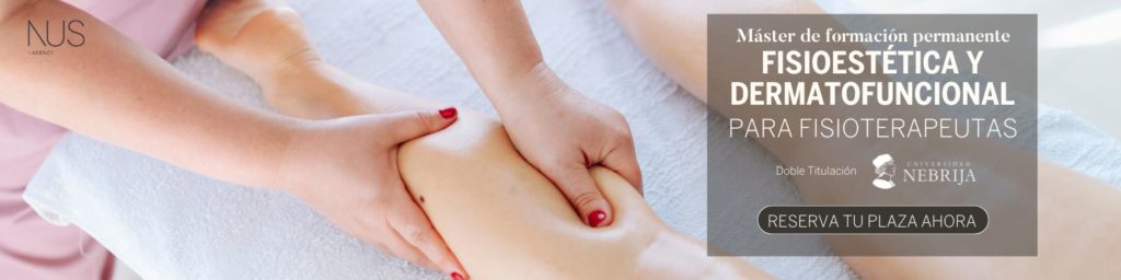 Banner Máster Fisioestética y Dermatofuncional de Nus Agency